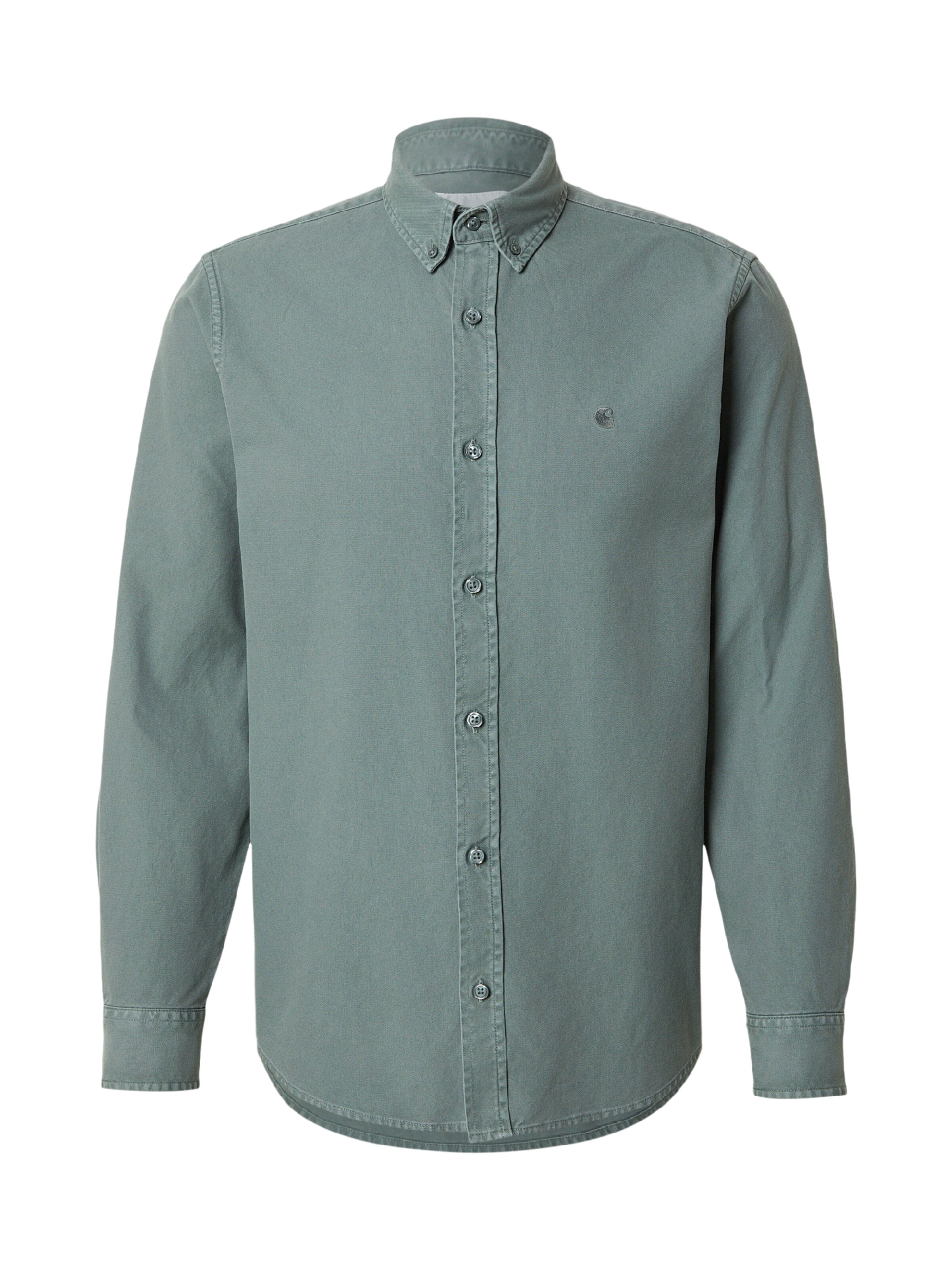 Carhartt WIP - Regular Fit Camisa 'Bolton' em verde: frente