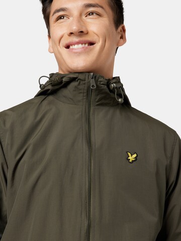 Veste mi-saison Lyle & Scott en vert