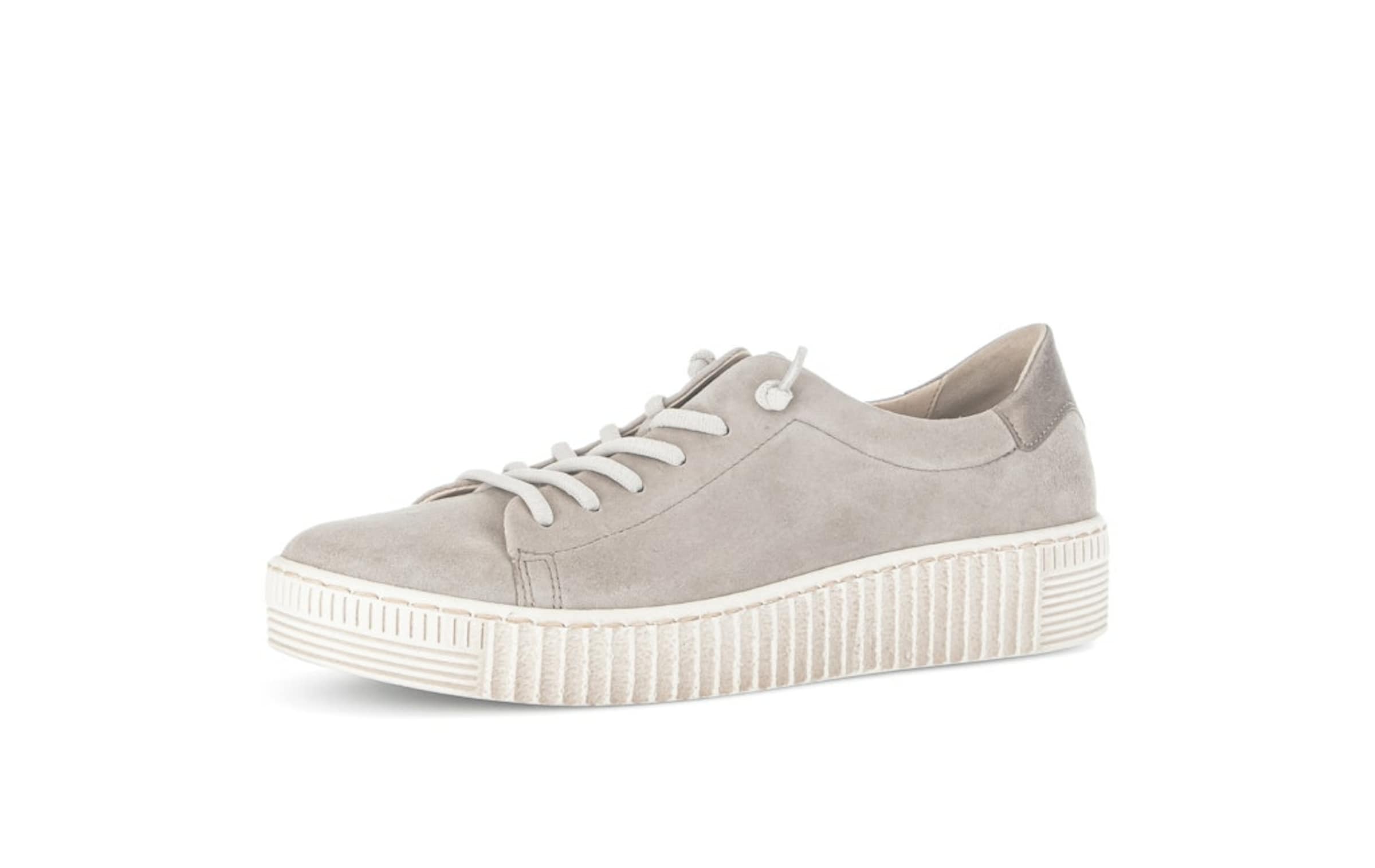 GABOR Veterschoen in Grijs: voorkant