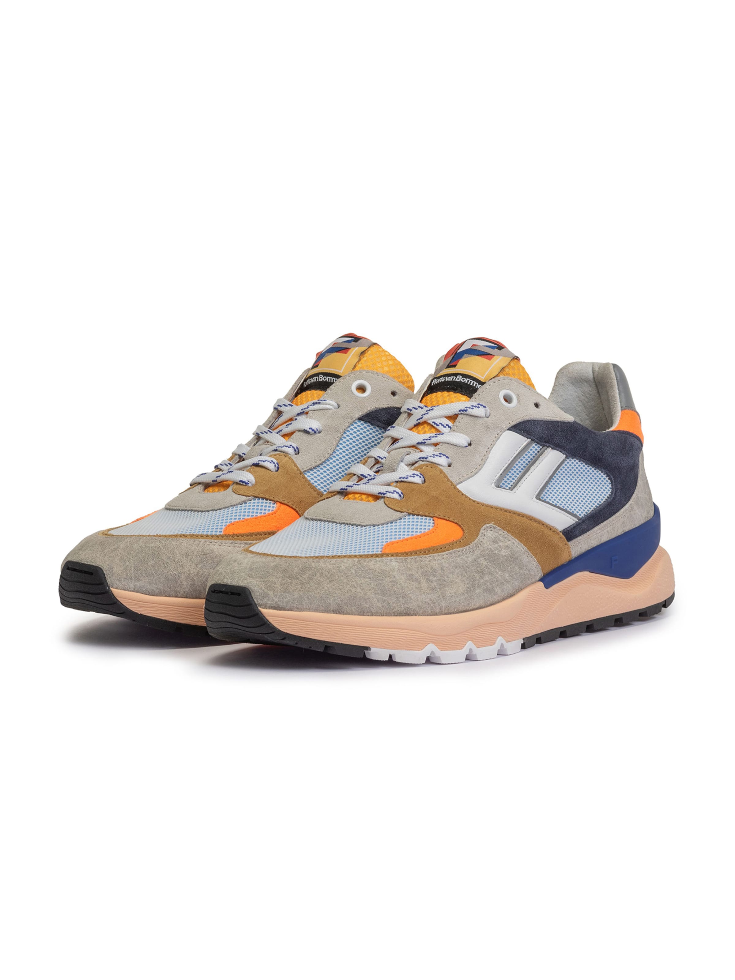Floris van Bommel Sneakers laag 'DE TREENER 01' in Gemengde kleuren