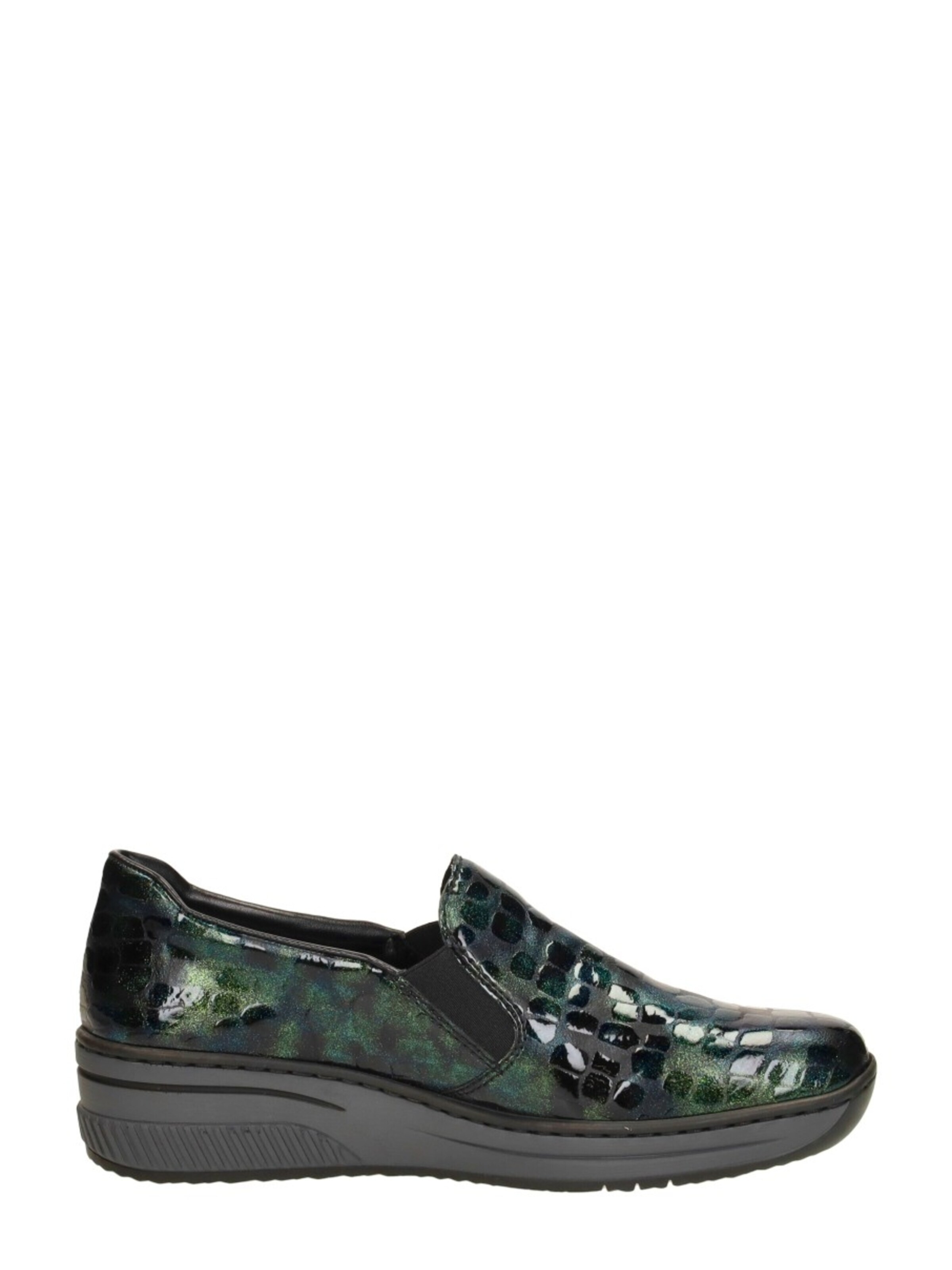 Rieker Classic Flats 'Sportief' in Green