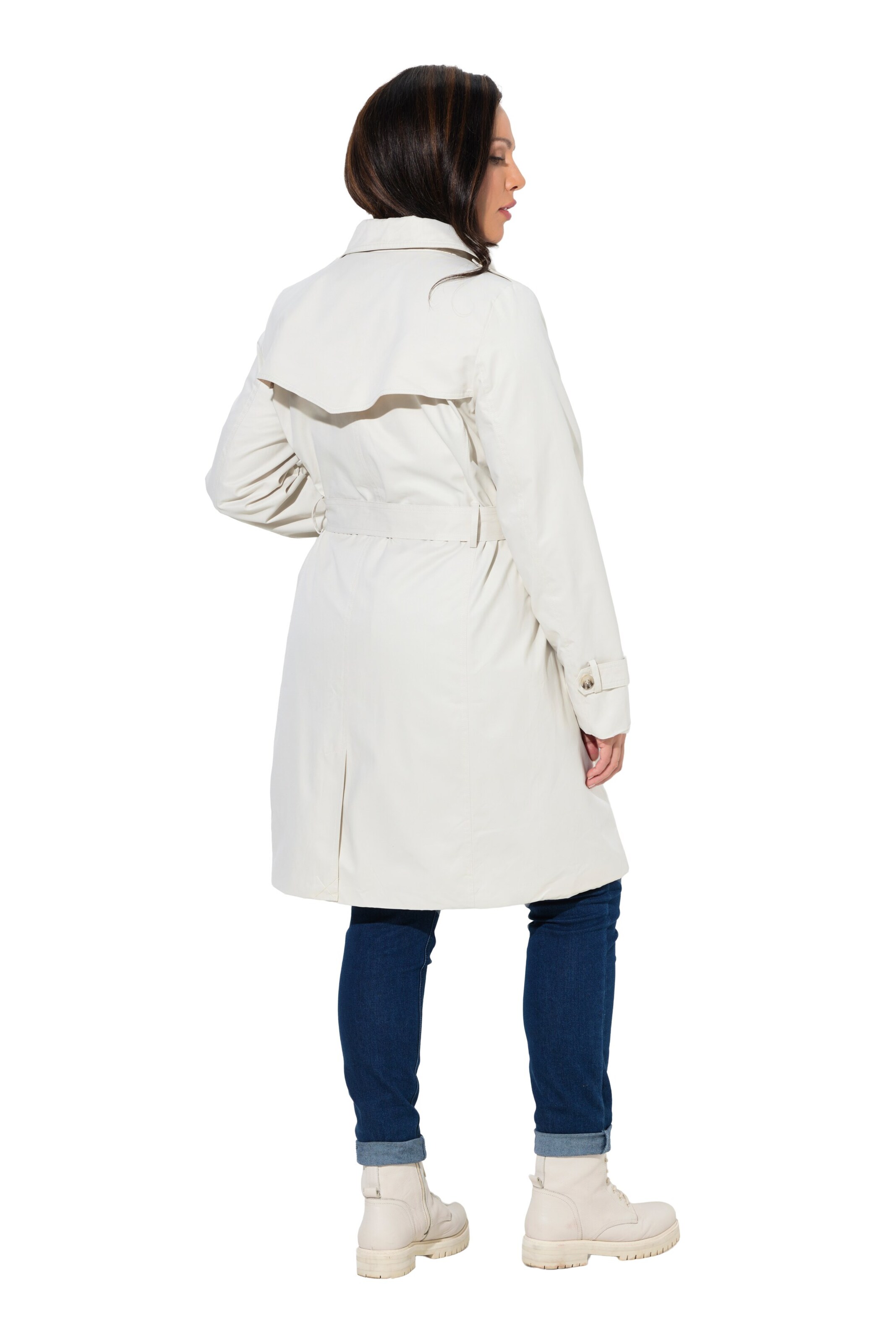 Ulla Popken Tussenmantel in Beige