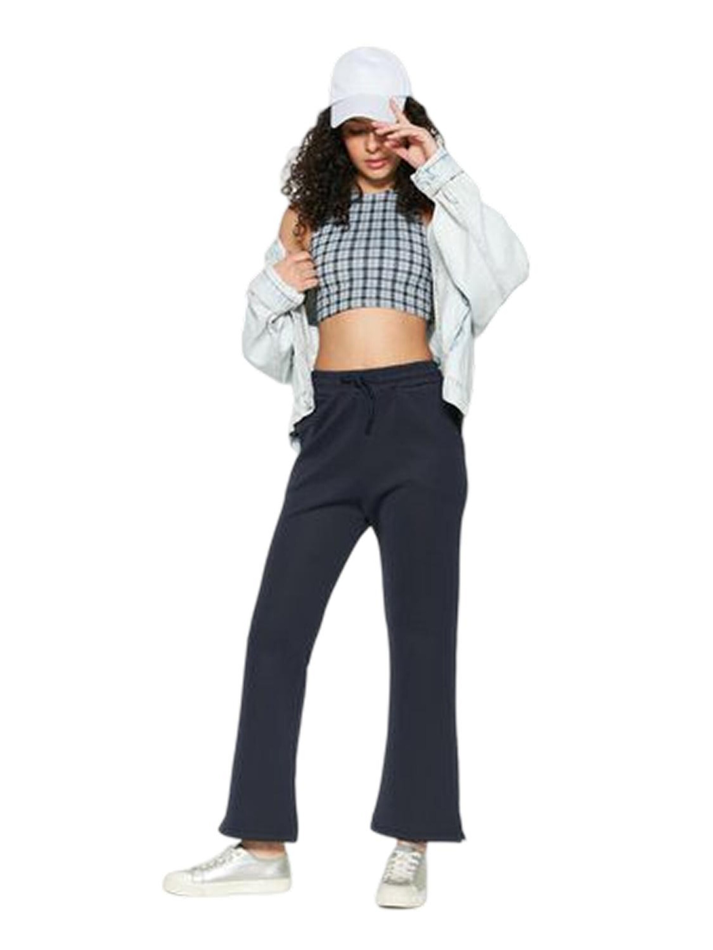 C&City Broek in Blauw: voorkant