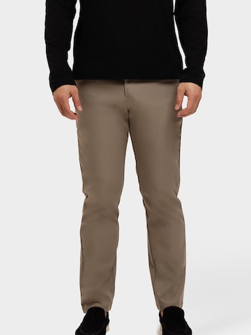 Richesse Regular Chino 'ESSENTIALS SMARTS PANTS CAMEL' in Beige