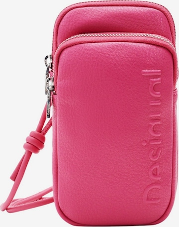 Desigual Smartphonehoesje 'Delphine' in Roze: voorkant