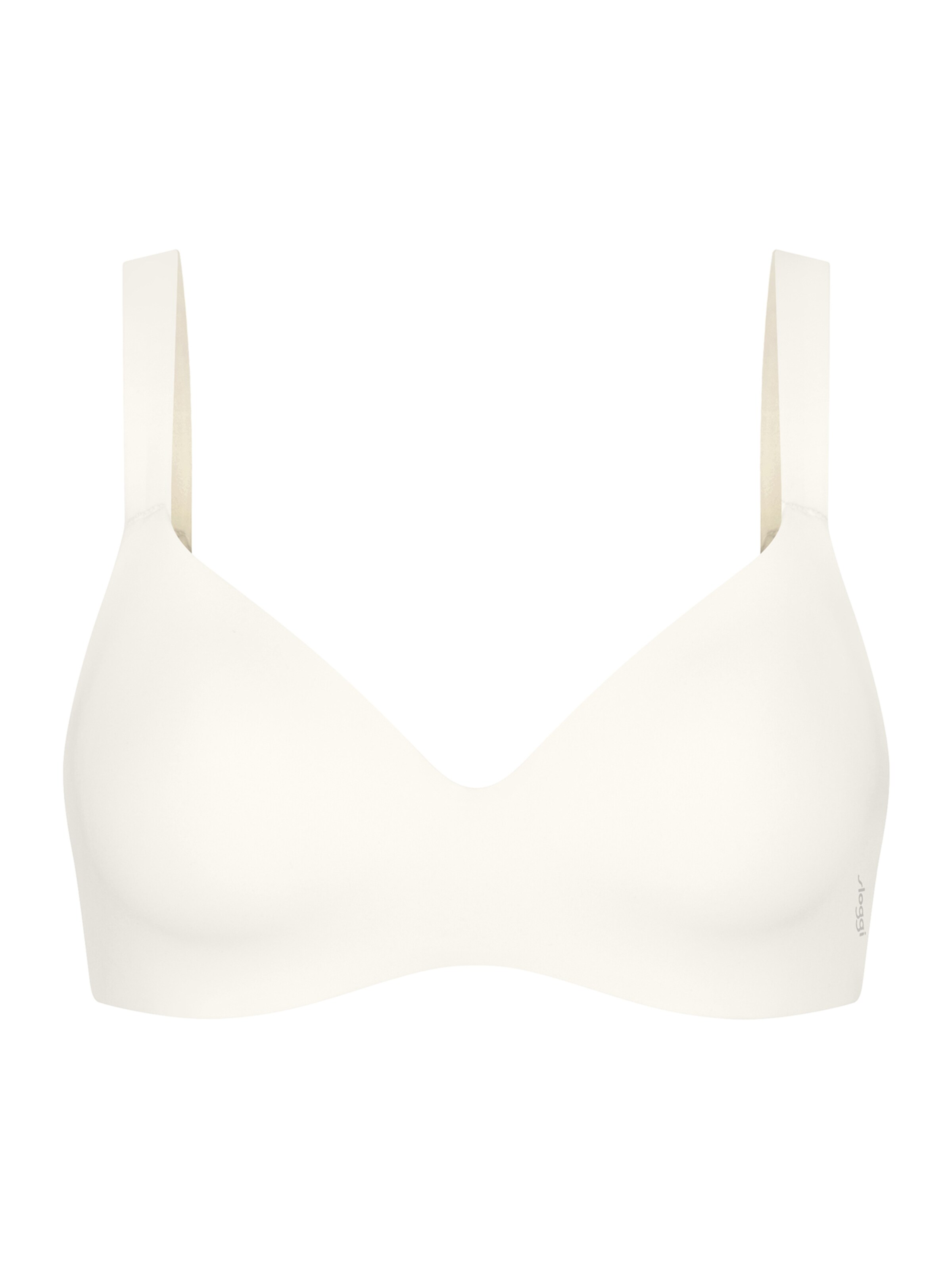 SLOGGI T-Shirt Soft-Cup-BH ' Blue ZERO Feel 2.0 THE UP ' in Weiß: Vorderseite