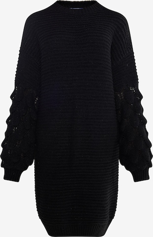 IZIA Knit dress in Black: front