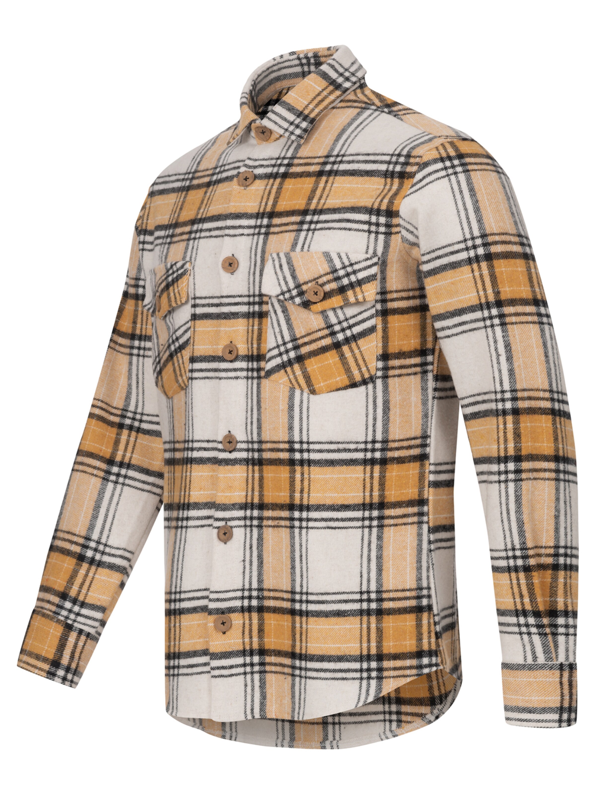 Rock Creek Regular Fit Hemd in Gelb