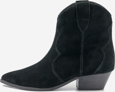 IZIA Bottes de cowboy en noir, Vue avec produit