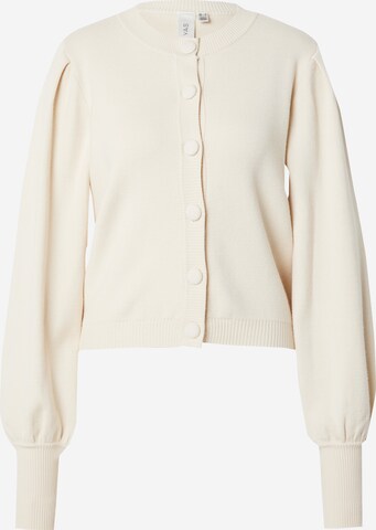 Cardigan 'Fonny' Y.A.S en beige : devant