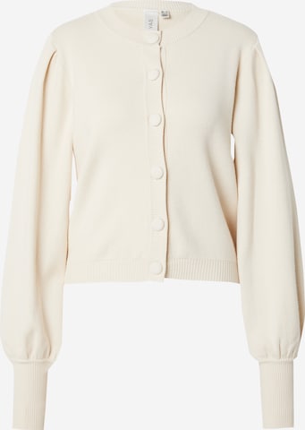 Y.A.S Cardigan 'Fonny' i beige: forside