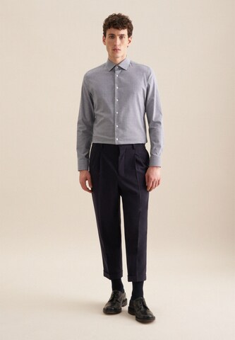 SEIDENSTICKER Regular Fit Hemd in Blau