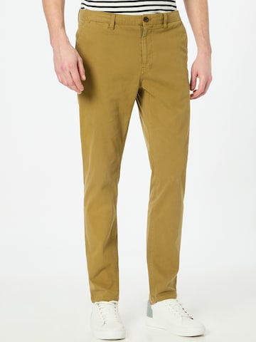 SCOTCH & SODA Slimfit Chino nadrág 'STUART' - zöld: elől