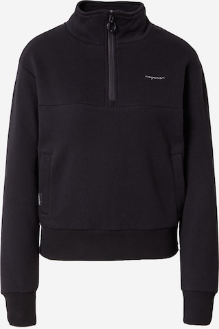 RagwearSweater majica 'REBARB' - crna boja: prednji dio