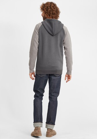 INDICODE JEANS Kapuzensweatjacke 'Terence' in Grau