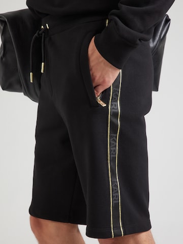 Karl Lagerfeld Normální Kalhoty – černá