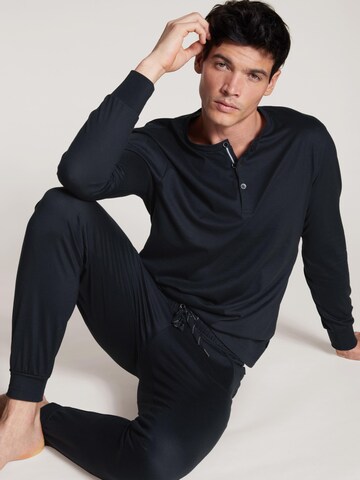 CALIDA Shirt 'Remix Basic Sleep' in Blauw