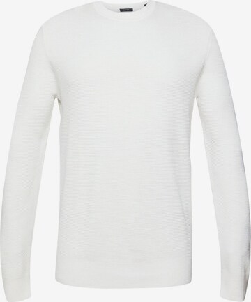 Pull-over ESPRIT en blanc : devant