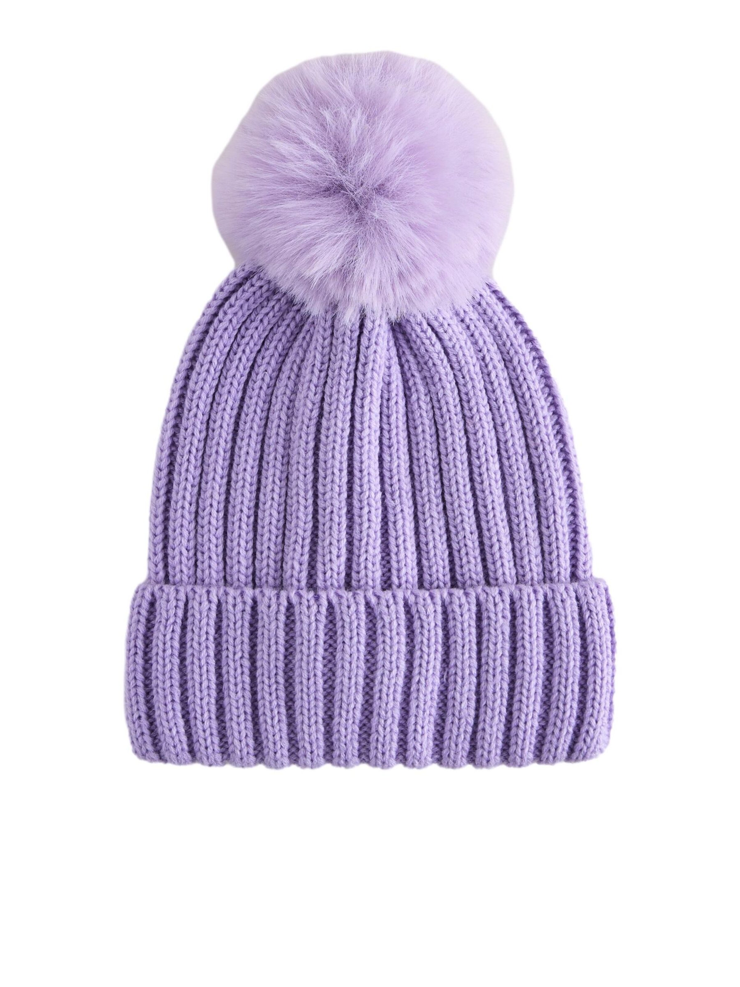 Next - Gorra en lila: frente