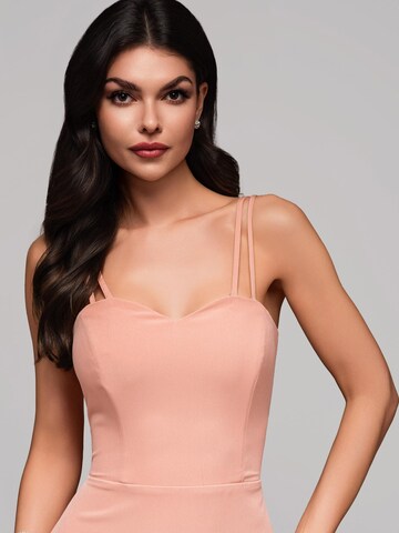 Ombre Evening dress in Orange