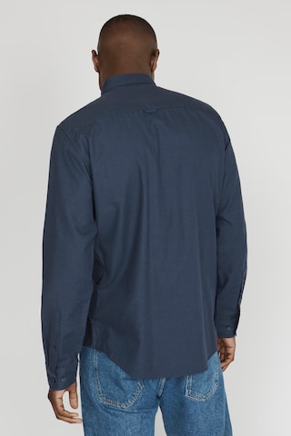 Matinique Regular fit Button Up Shirt 'Trostol ' in Blue