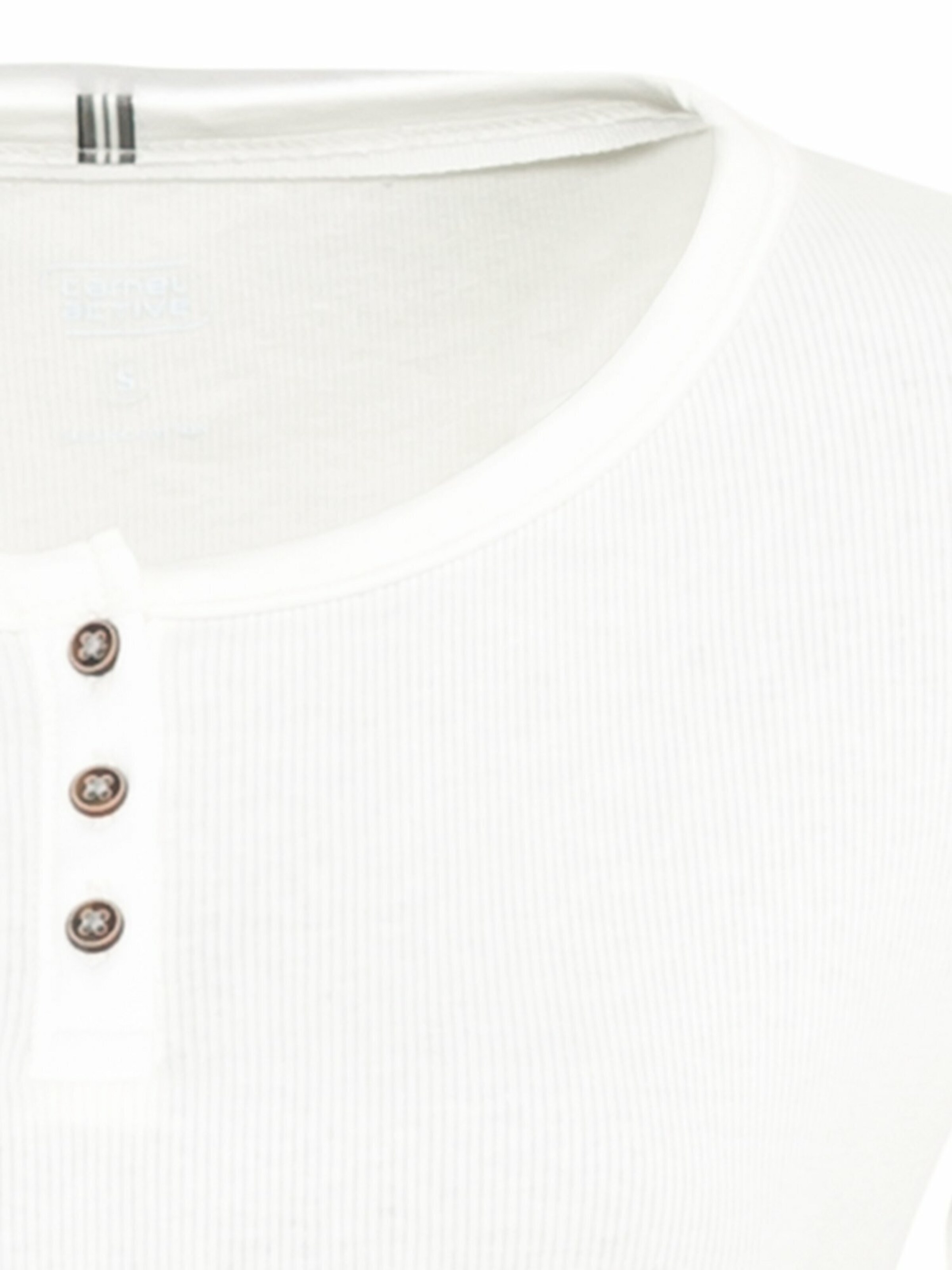 Frauen Shirts & Tops CAMEL ACTIVE Langarmshirt Henley aus Organic Cotton in Weiß - PX89783 Frauen Shirts & Tops CAMEL ACTIVE Langarmshirt Henley aus Organic Cotton in Weiß - PX89783