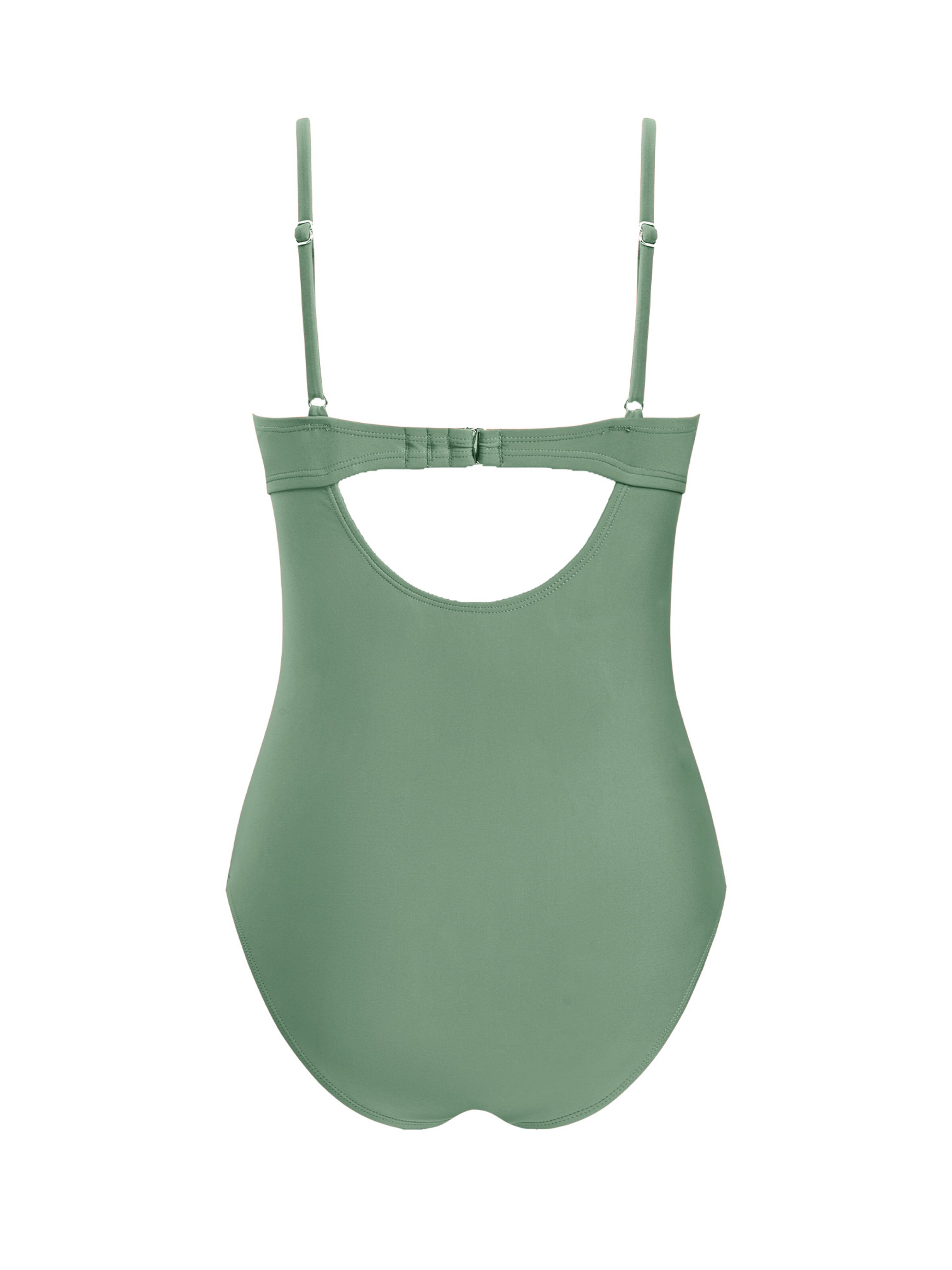 Cupshe Bralette Swimsuit 'DKA12E5D004QQ' in Green