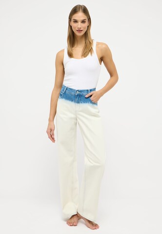 Loosefit Jean 'Liz Fancy' Angels en blanc