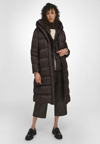 Basler Winter Coat in Brown: front