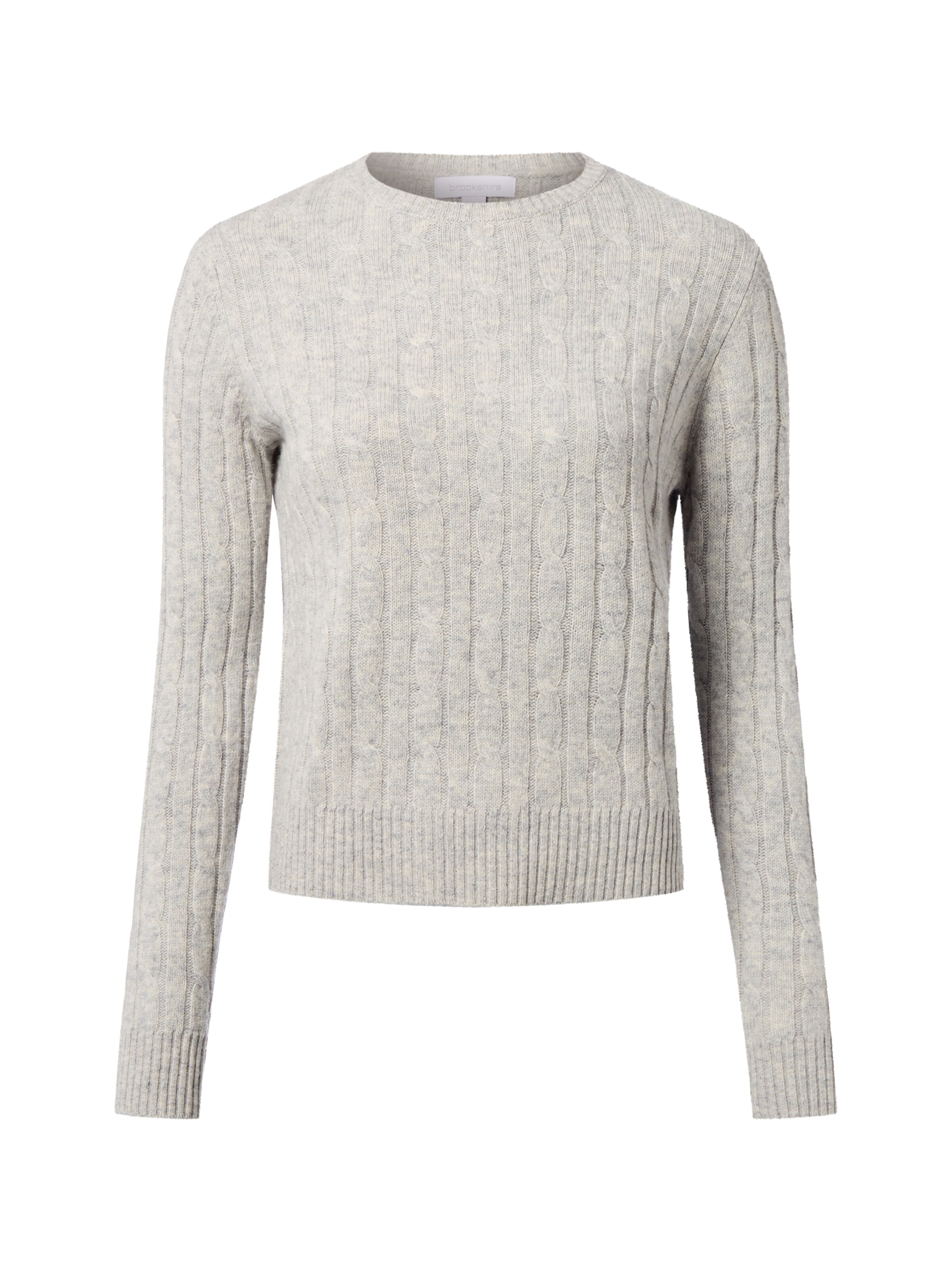 Brookshire Sweater in Grey: front