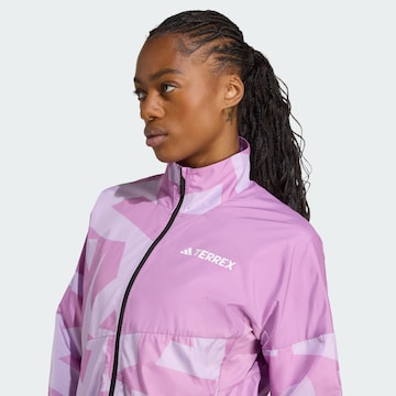 ADIDAS TERREX Sportjacke in Lila