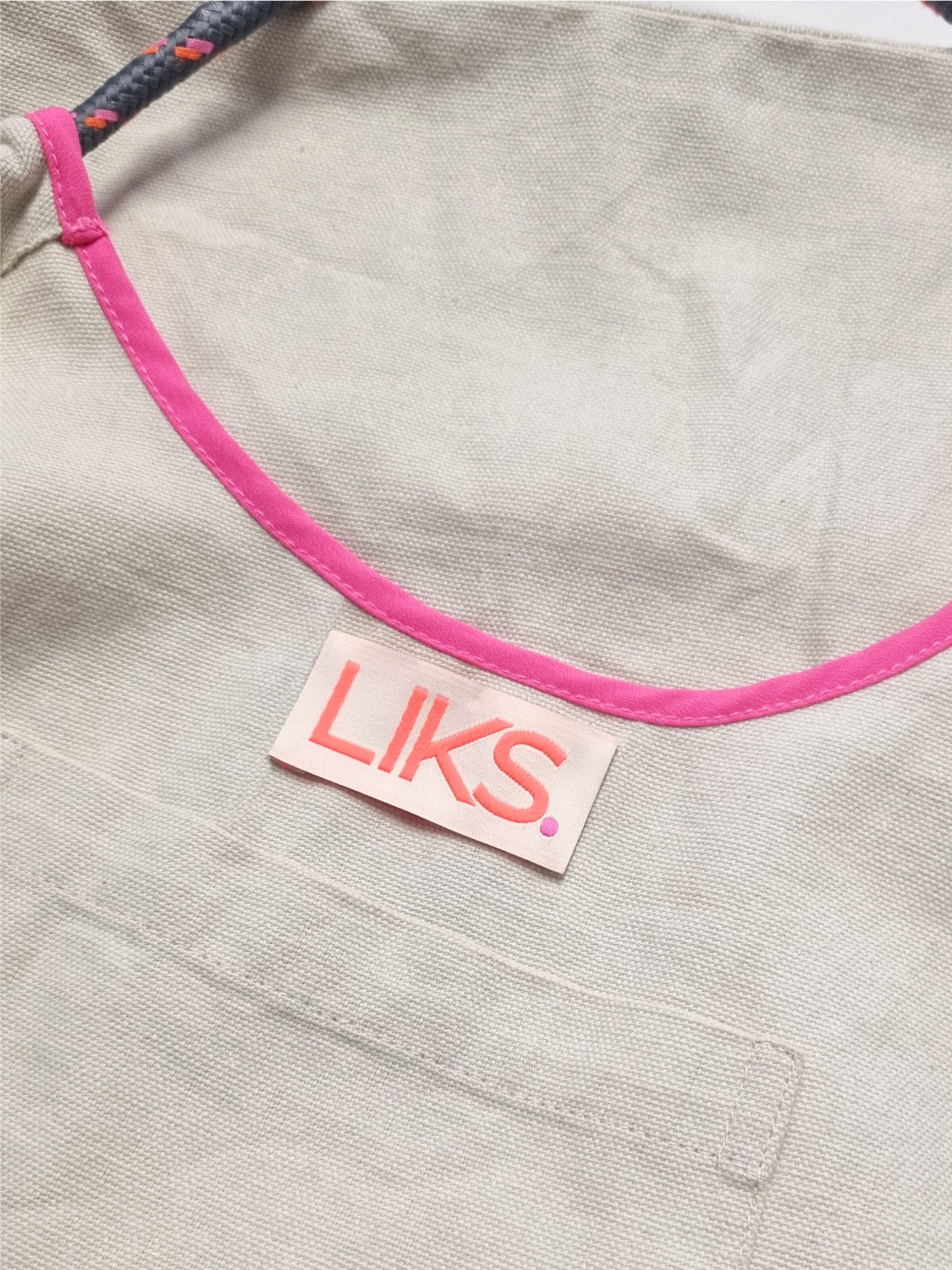 LIKS. Munich Shopper 'Motiv'‌‌‌‌‌‌‌ in Beige