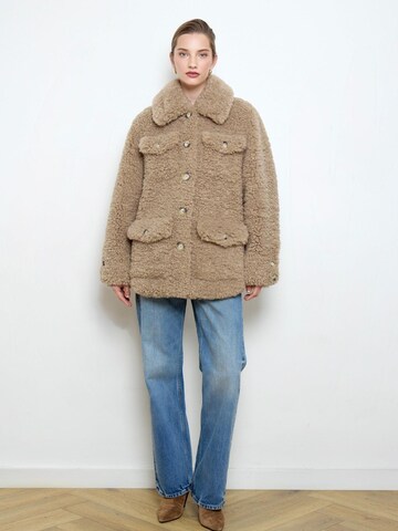 BASSIA Vinterfrakke 'Valery' i beige