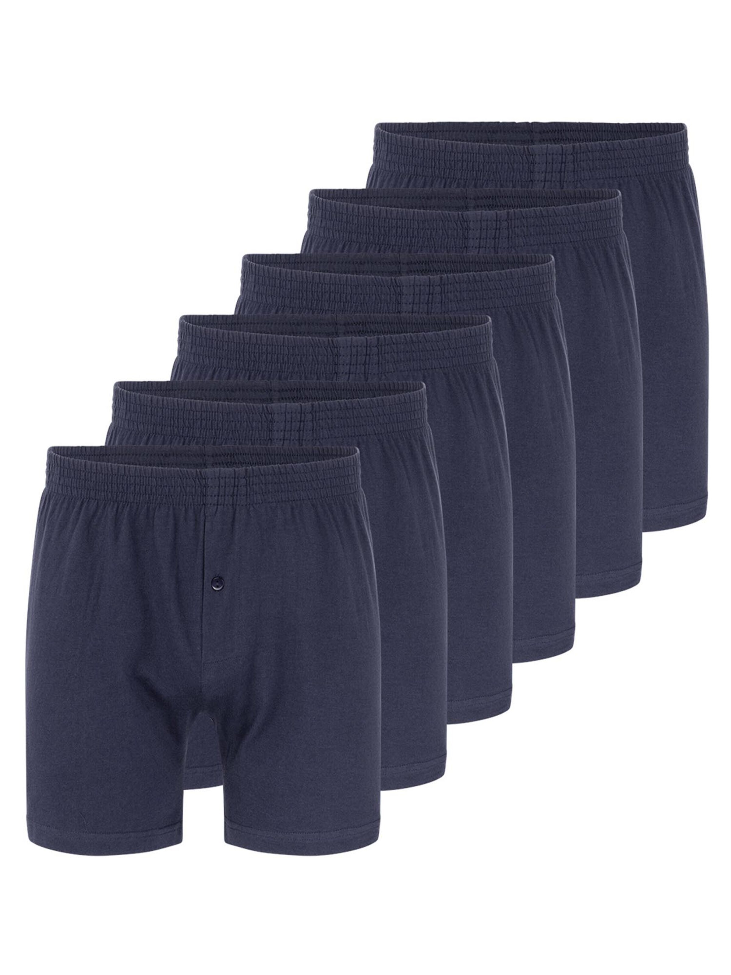 Almonu Boxer shorts 'Cotton' in Blue: front