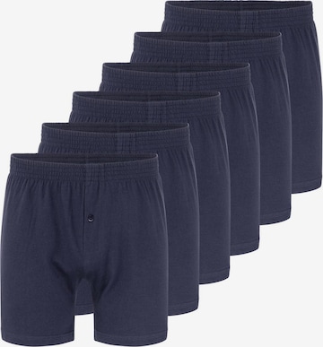 Almonu Boxer shorts 'Cotton' in Blue: front