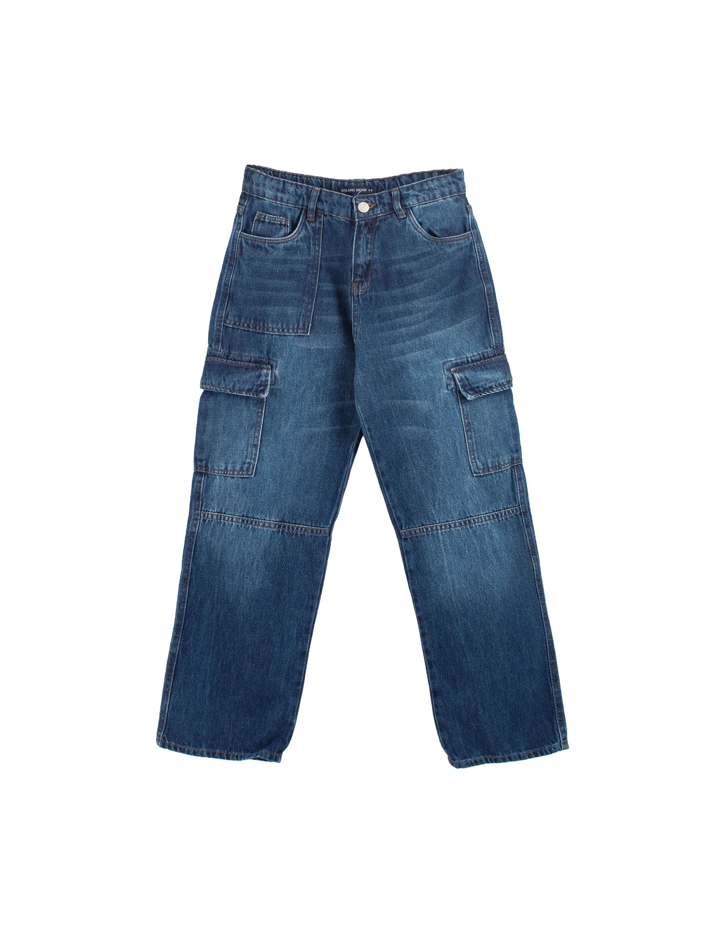 Solang Broek in Blauw: voorkant
