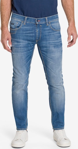 PIONEER Slimfit Jeans in Blau: predná strana