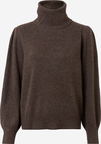 Pull-over 'RUE' JDY en marron : devant