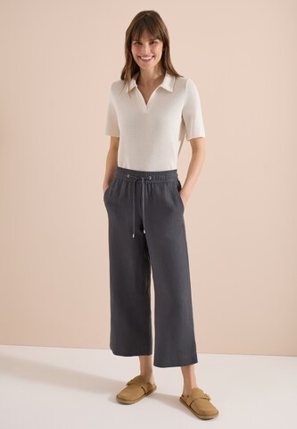 CECIL Wide leg Pants in Grey