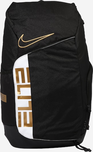 Rucsac sport NIKE pe auriu / negru / alb, Vizualizare produs
