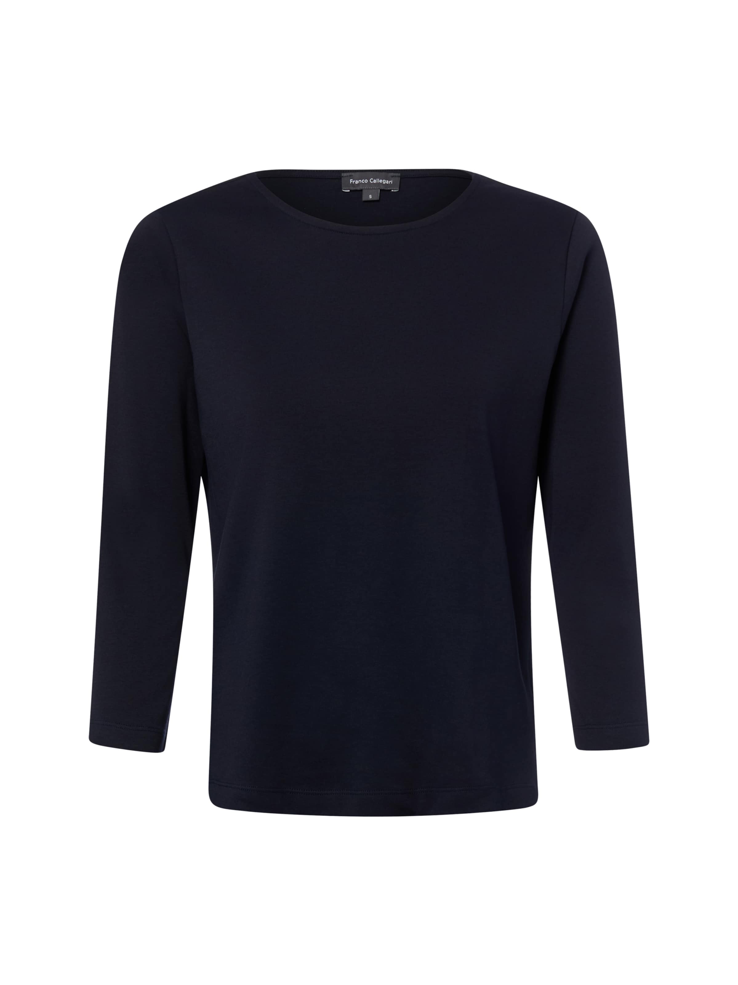 T-shirt Franco Callegari en bleu : devant