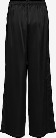 Wide Leg Pantalon OBJECT en noir