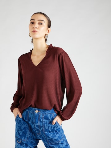 ABOUT YOU Blouse 'Lene' in Brown: front