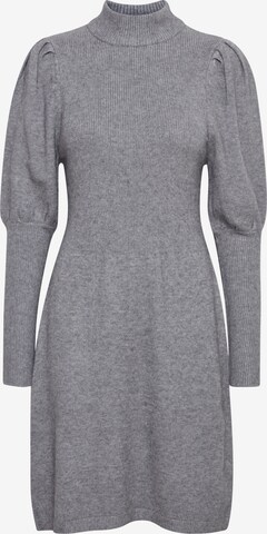 b.young Knitted dress 'BYNONINA DRESS 2' in Grey: front