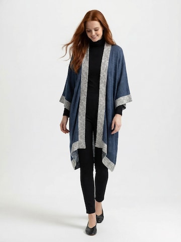 Shop Karey - Kimono 'Ethereal Block' en azul