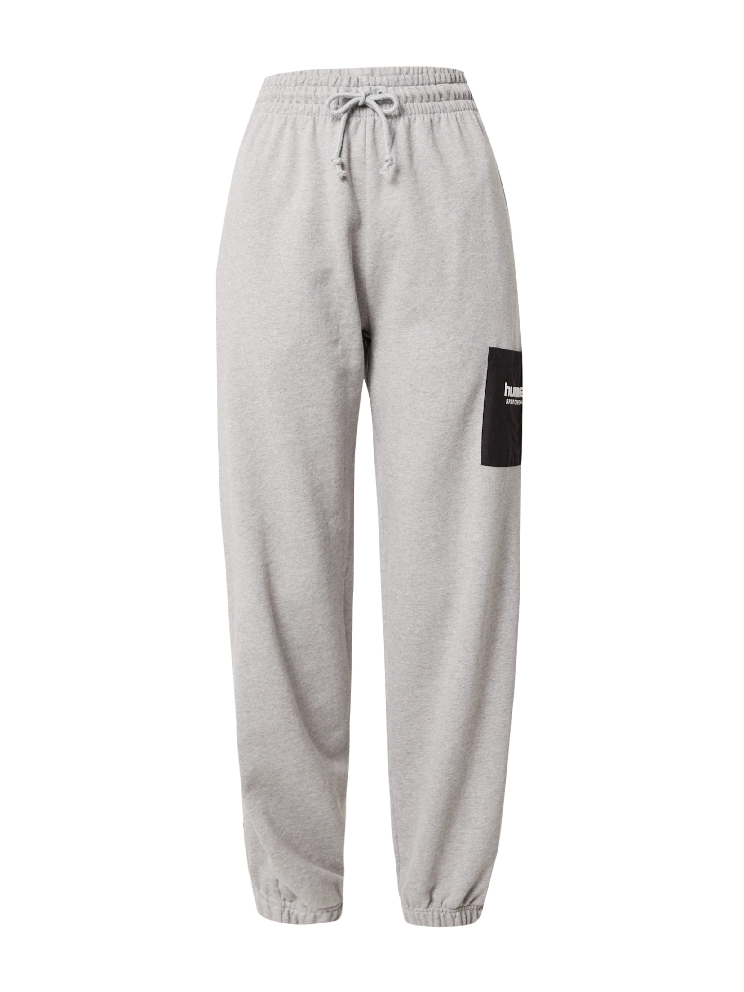 Hummel Tapered Hose 'DACIA' in Grau: Vorderseite