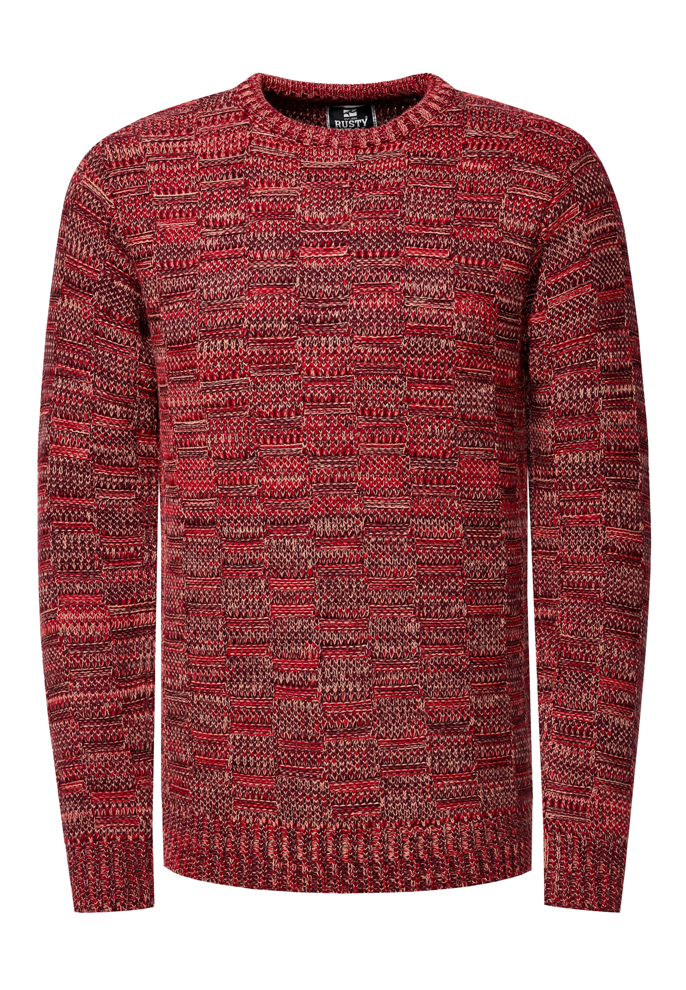 Rusty Neal Pullover in Rot: Vorderseite
