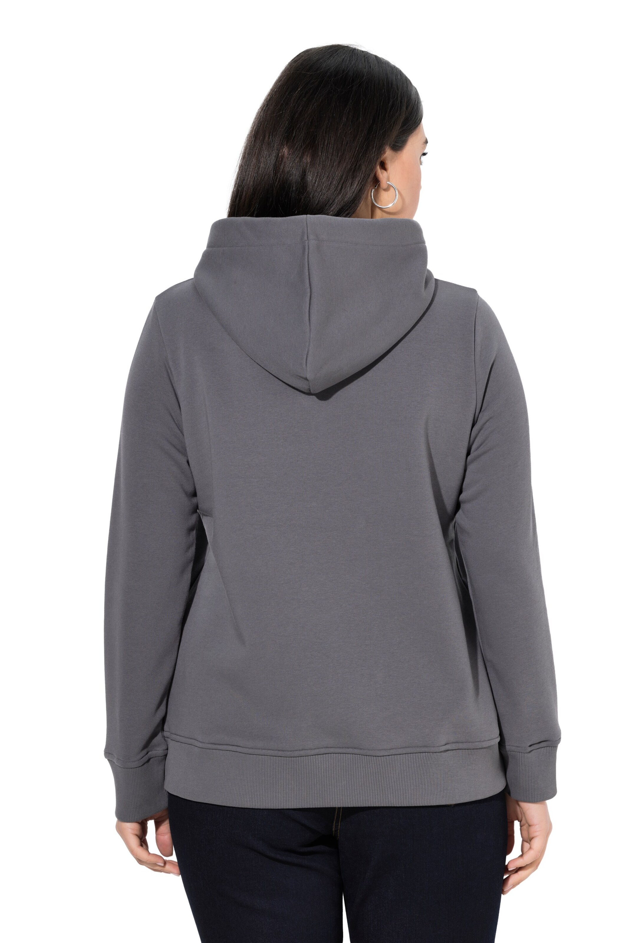 Ulla Popken Sweatshirt in Grijs