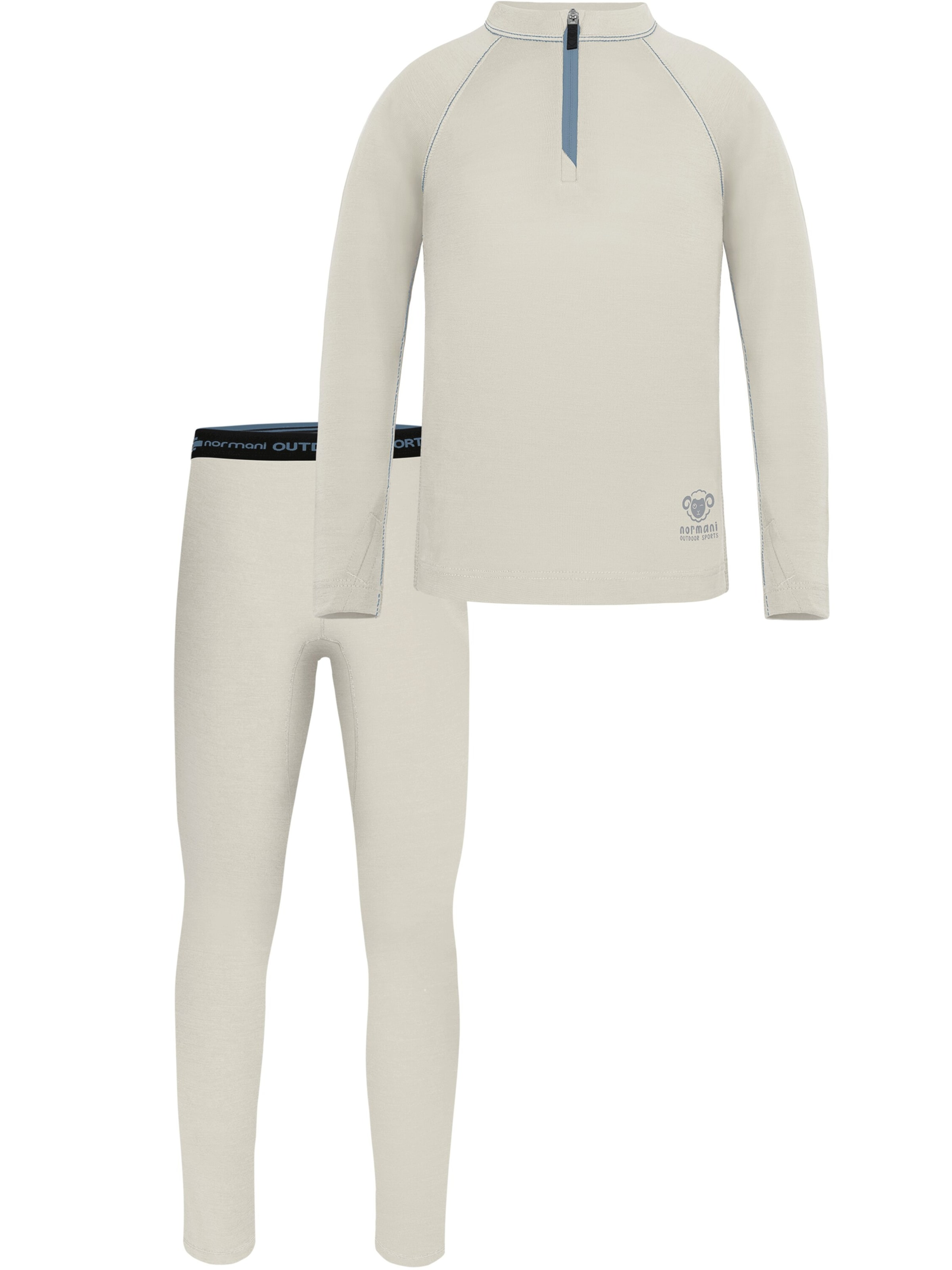 Ensemble de linge 'Nyapari Mackay' normani en blanc : devant