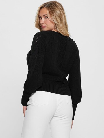 GUESS Knit Cardigan 'BRIELLE' in Black